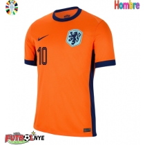 Camiseta Países Bajos Memphis Depay #10 Primera Equipación Eurocopa 2024 manga corta